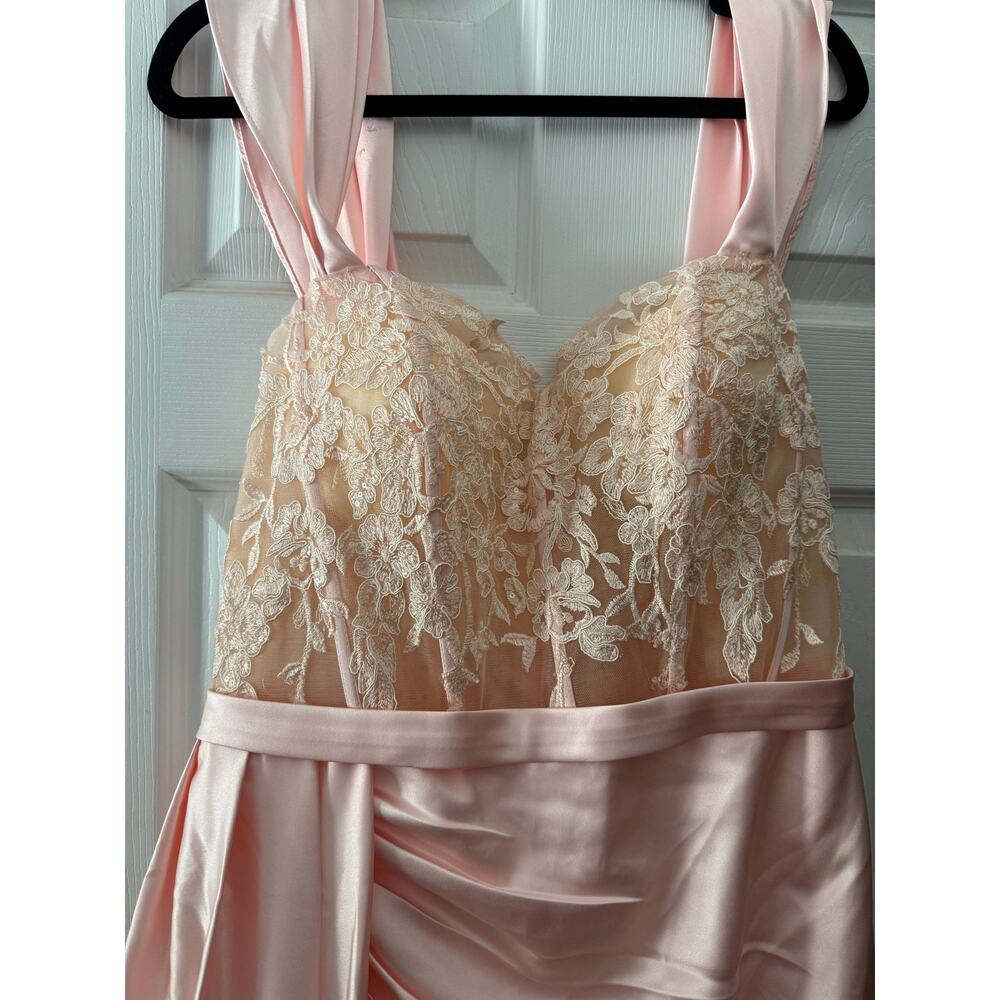 JJ's House Pink Corset Prom/Formal Dress Size 16 NWT - Picture 2 of 10